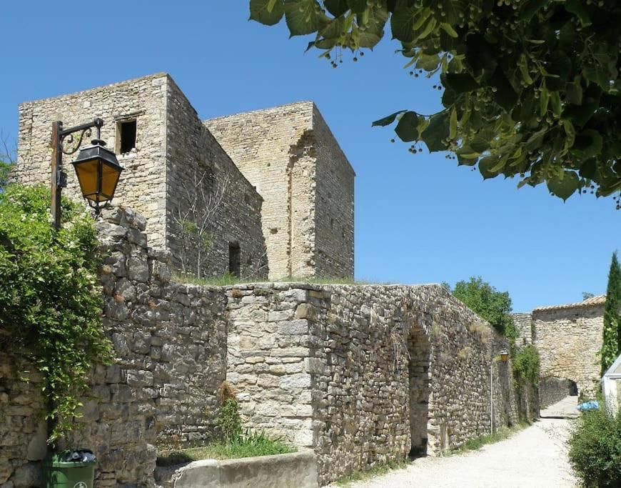Le Mazet Sainte-Jalle, Piscine Chauffee, Jardin Clos, Barbecue En Baronnies Provencales エクステリア 写真