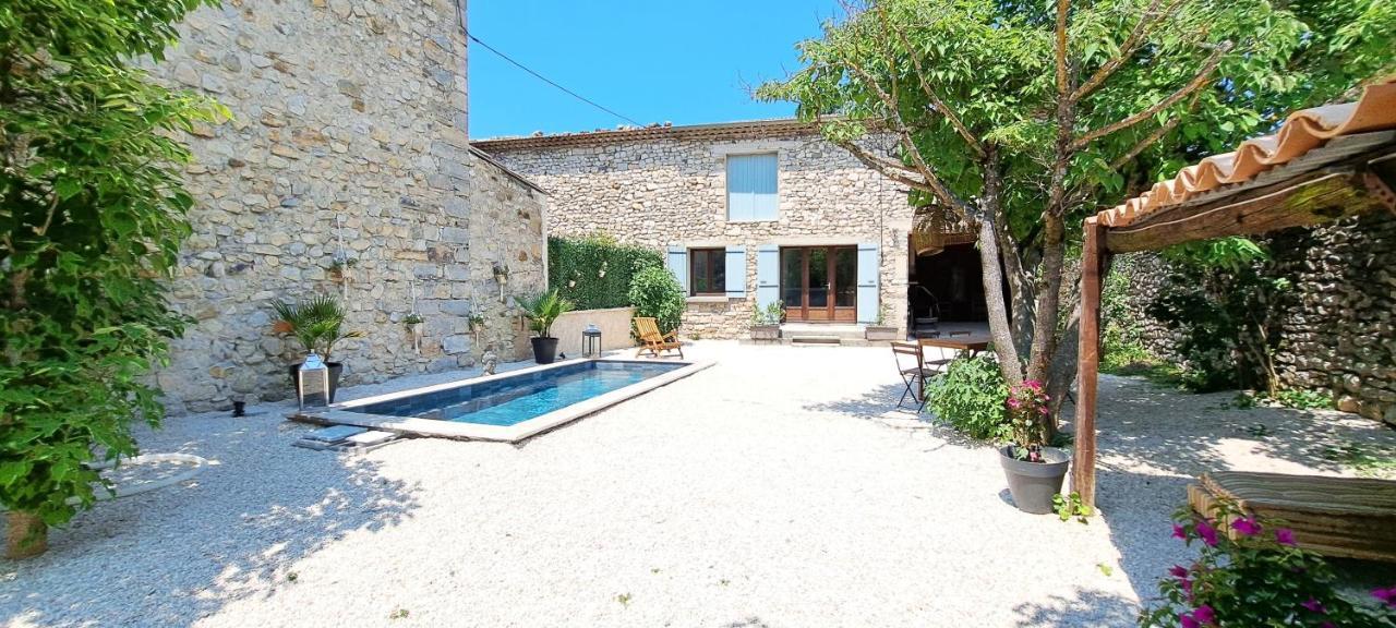 Le Mazet Sainte-Jalle, Piscine Chauffee, Jardin Clos, Barbecue En Baronnies Provencales エクステリア 写真